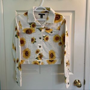Forever 21 Sunflower Jacket
